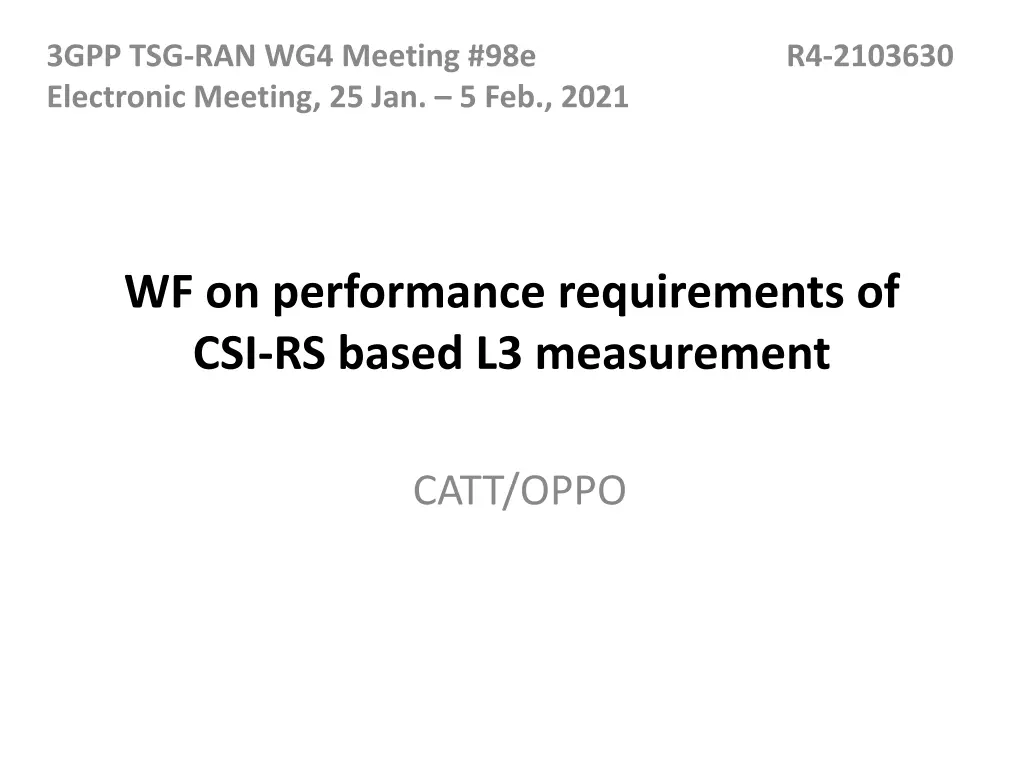 3gpp tsg ran wg4 meeting 98e electronic meeting n.w