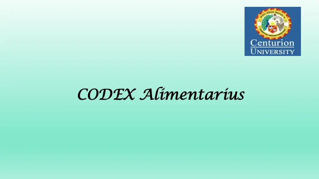 codex codex alimentarius alimentarius n.w
