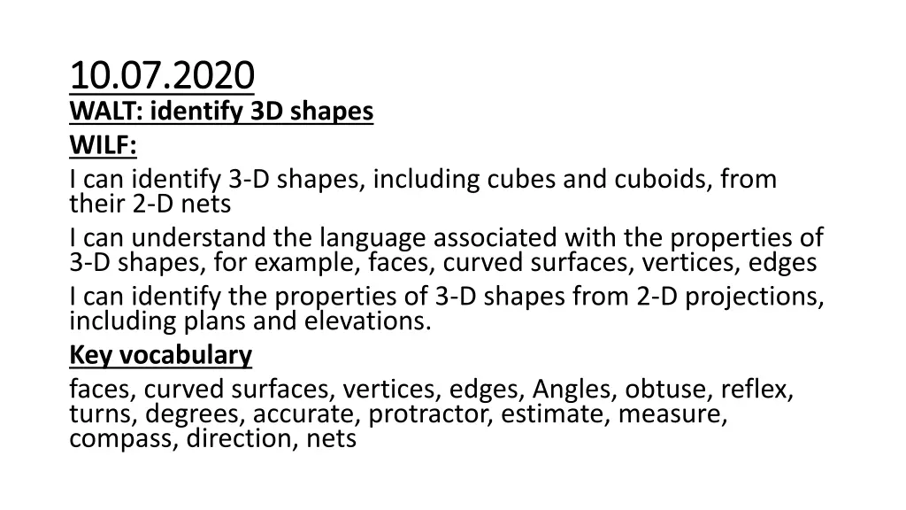 10 07 2020 10 07 2020 walt identify 3d shapes n.w