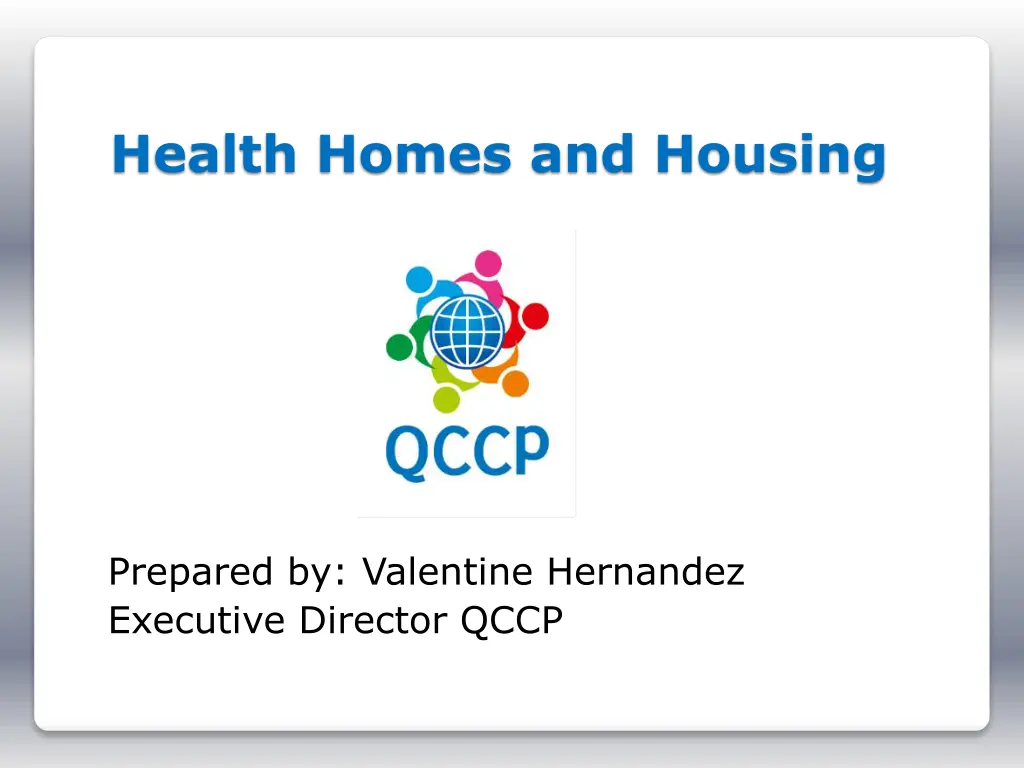 health homes and housing n.w