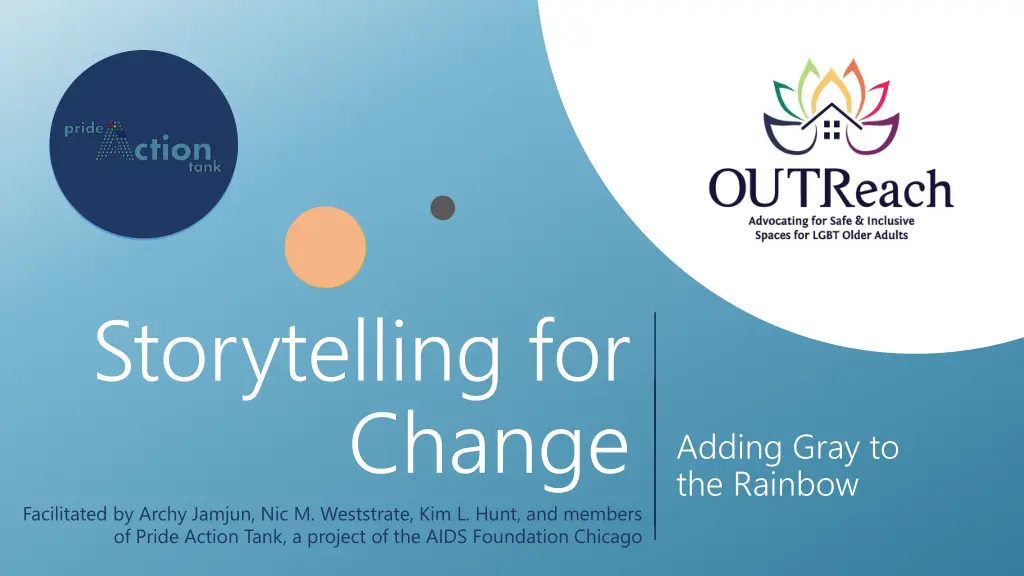 storytelling for change facilitated by archy n.w