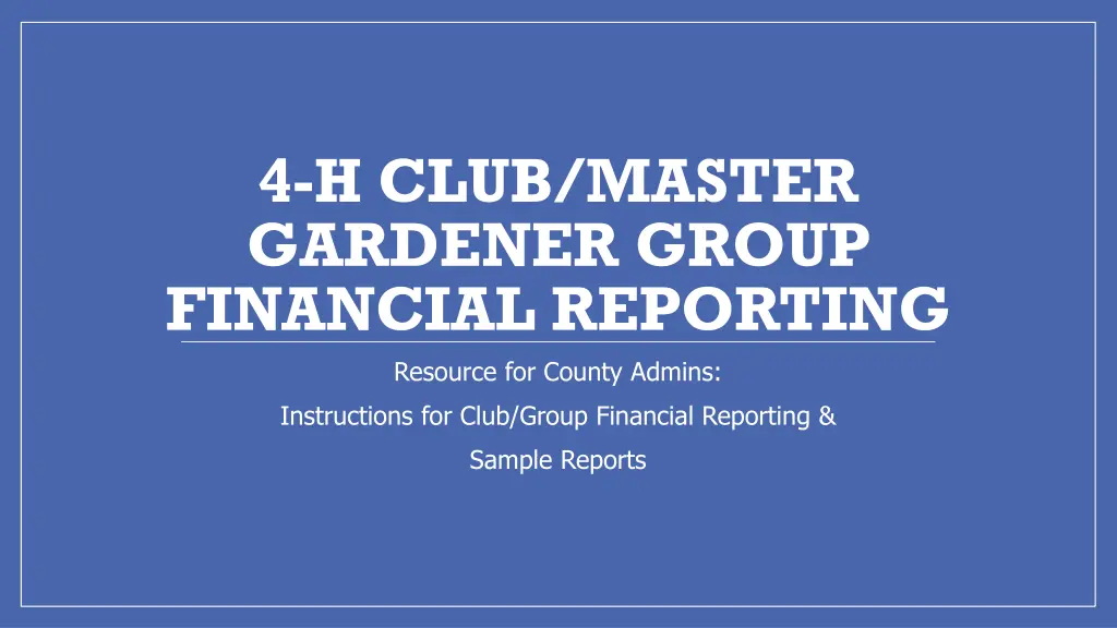 4 h club master gardener group financial n.w