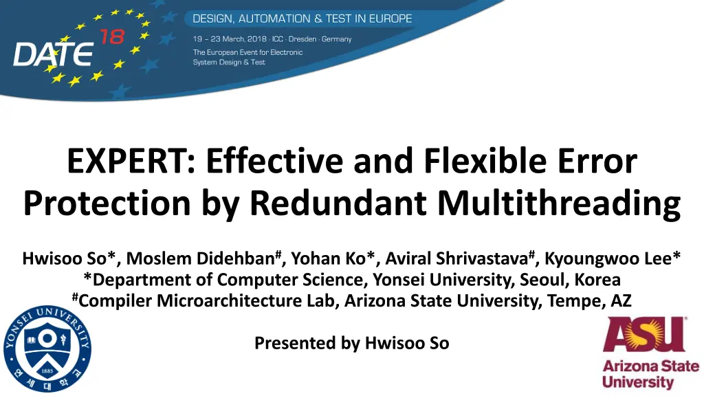 expert effective and flexible error protection n.w