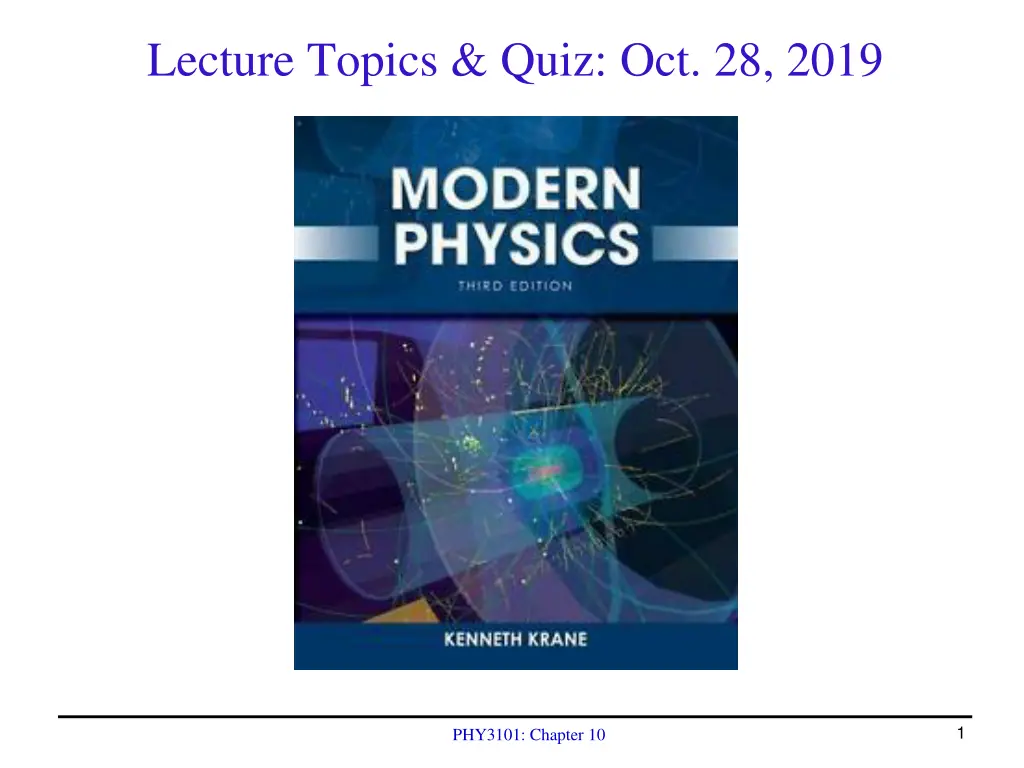 lecture topics quiz oct 28 2019 n.w