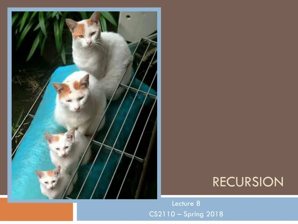 recursion n.w
