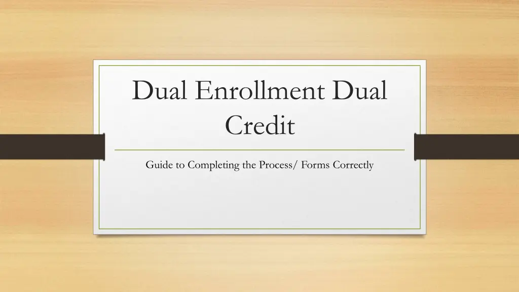 dual enrollment dual credit n.w