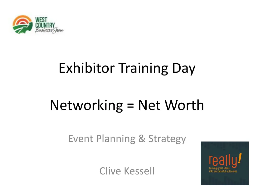 exhibitor training day n.w