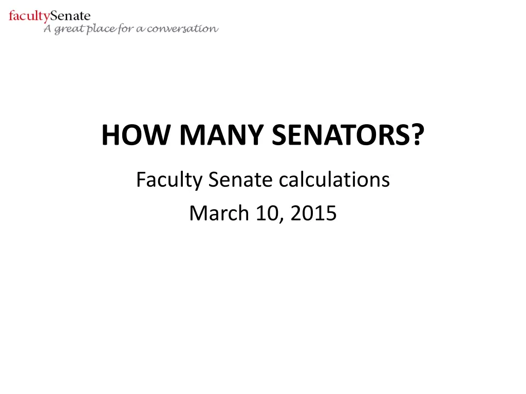 how many senators n.w