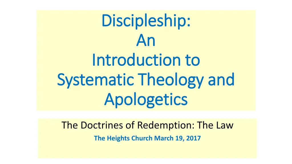discipleship discipleship an an introduction n.w