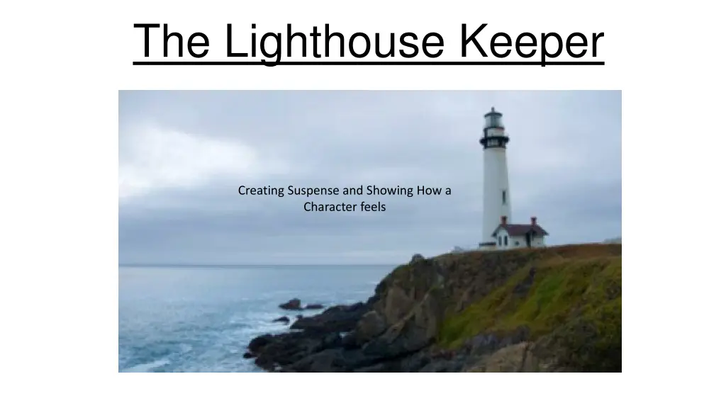 the lighthouse keeper n.w