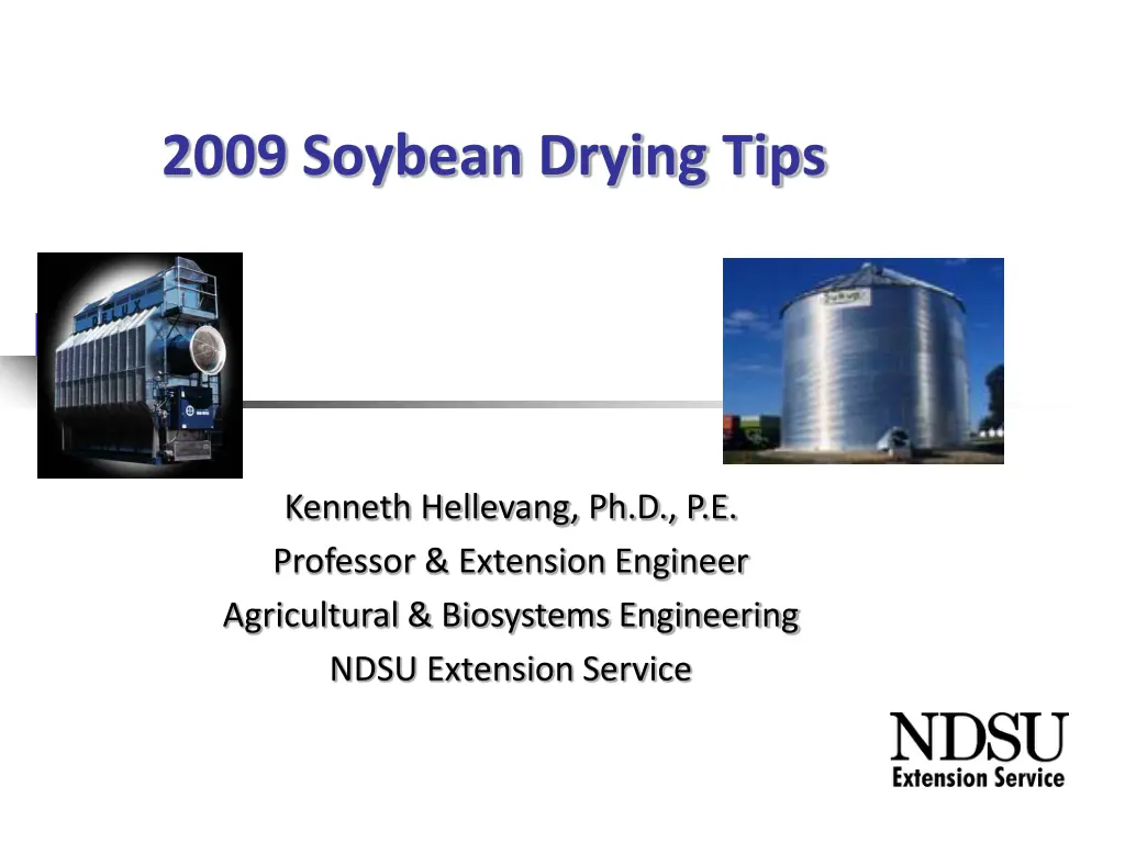 2009 soybean drying tips n.w