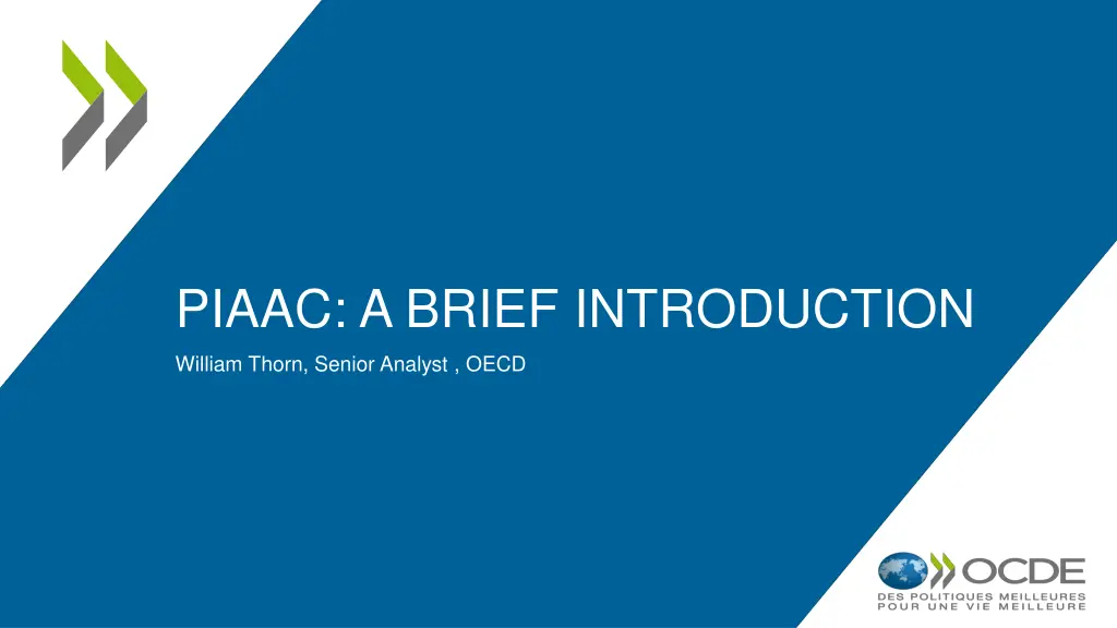 piaac a brief introduction n.w