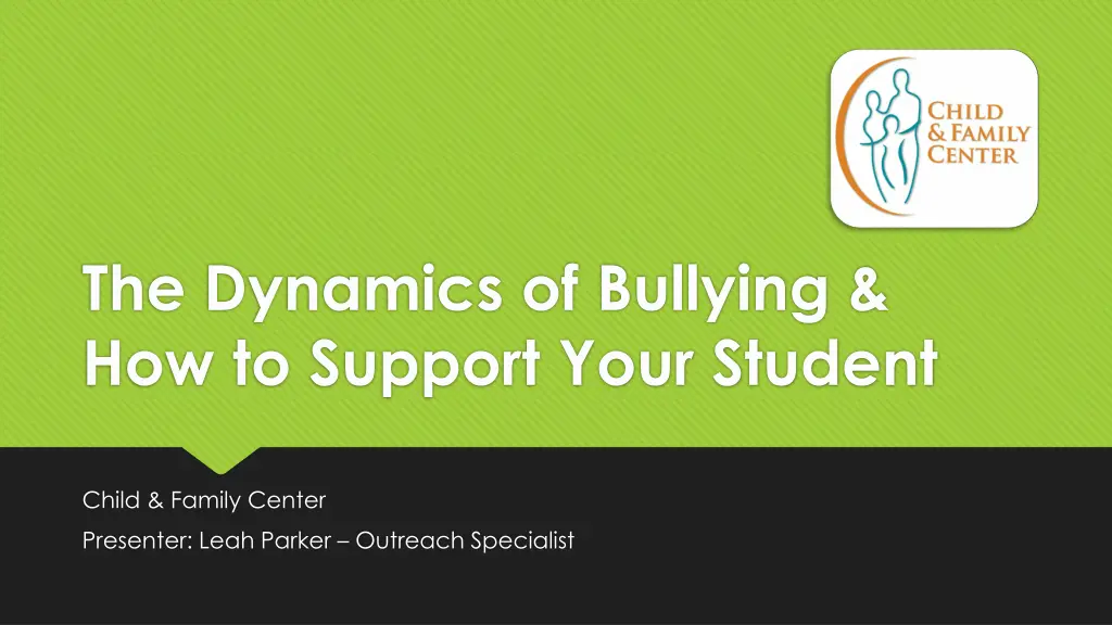 the dynamics of bullying how to support your n.w