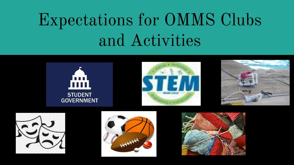 expectations for omms clubs and activities n.w