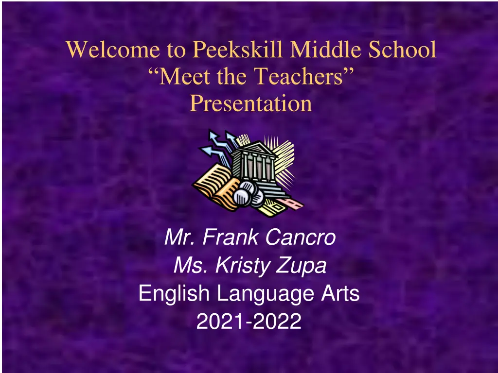 welcome to peekskill middle school meet n.w
