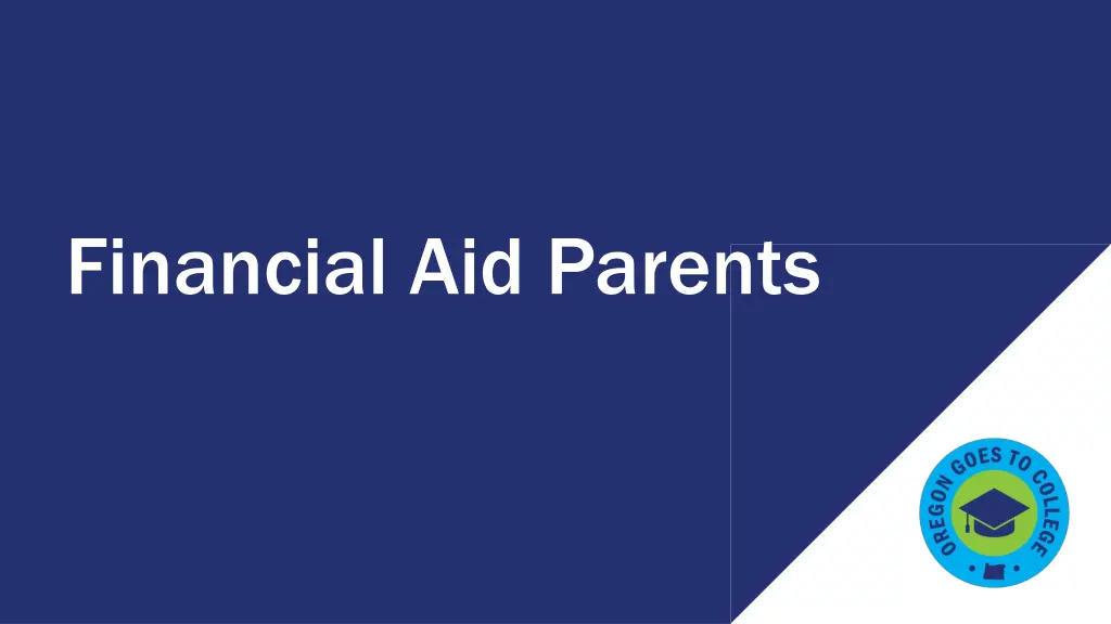 financial aid parents n.w