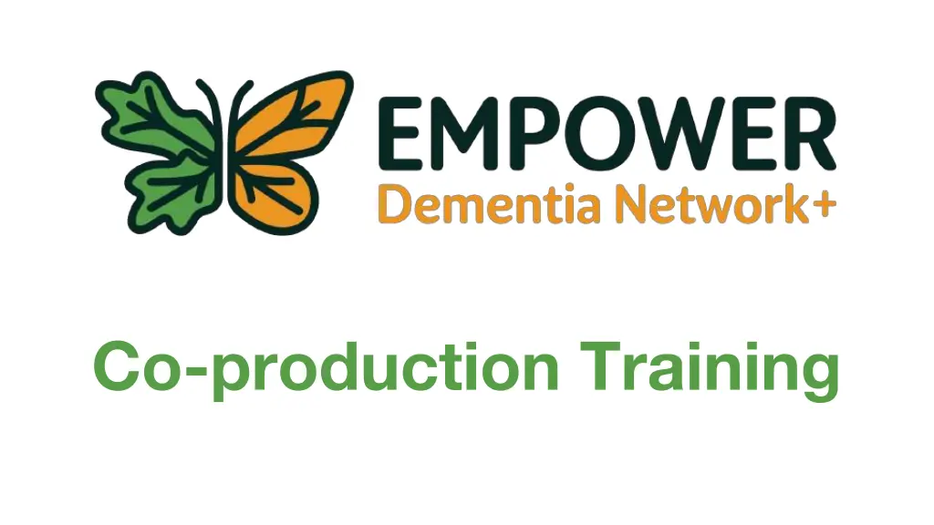 co production training n.w
