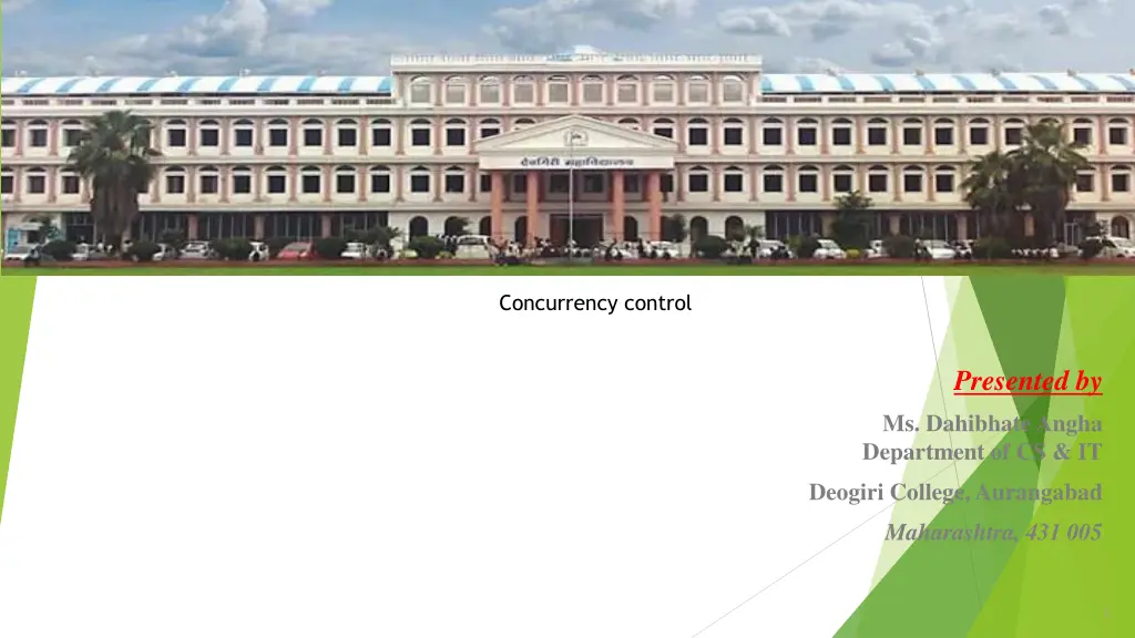 concurrency control n.w