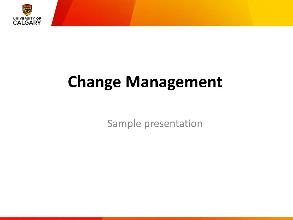 change management n.w