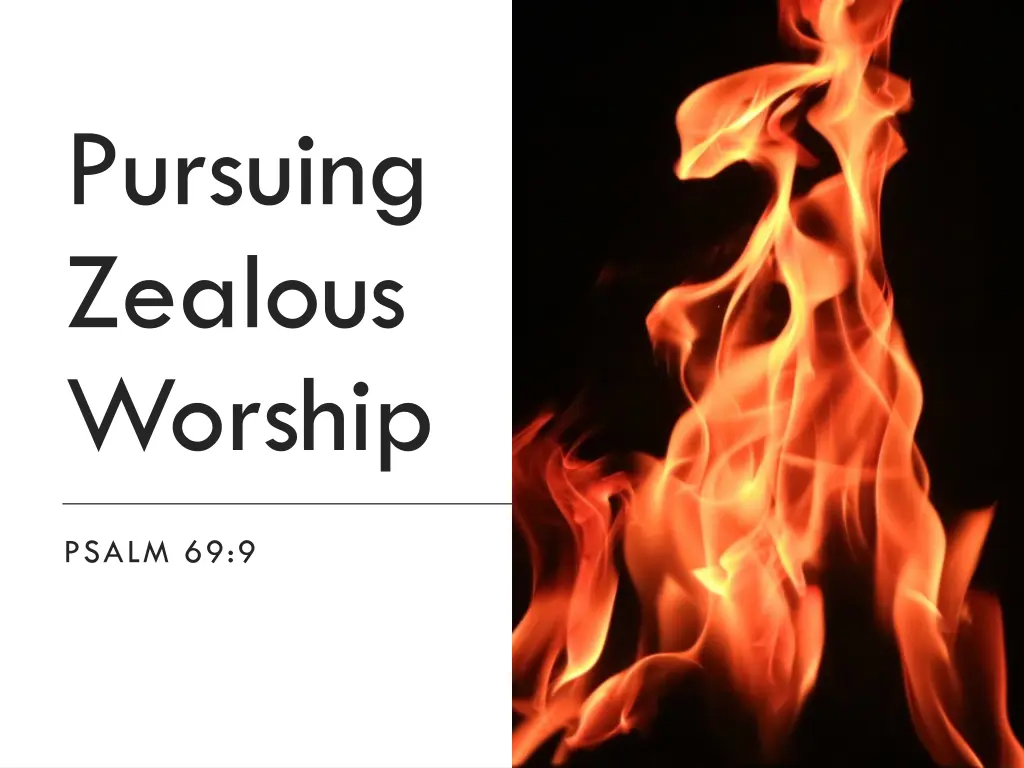 pursuing zealous worship n.w