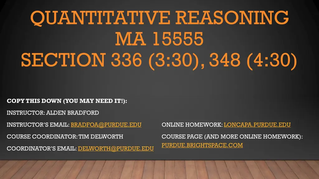quantitative reasoning ma 15555 section n.w