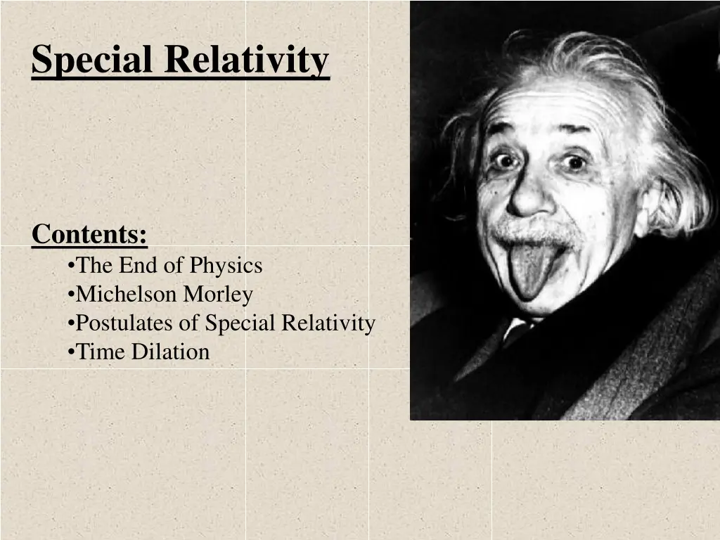 special relativity n.w