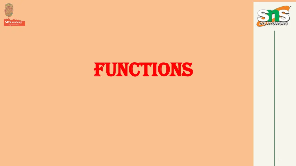 functions functions n.w