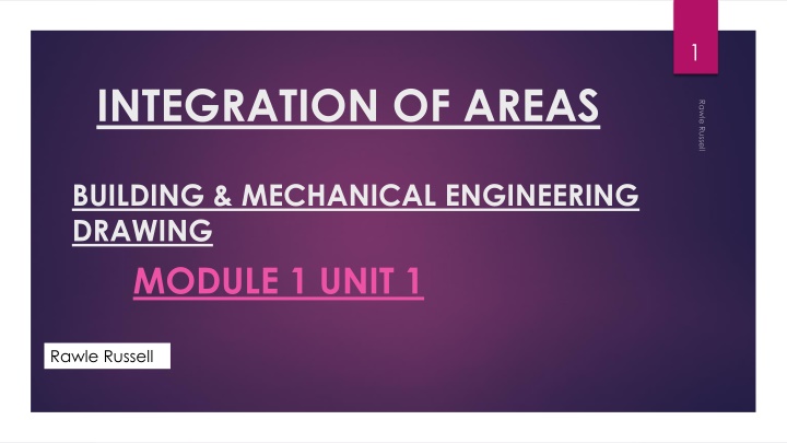 INTEGRATION OF AREAS