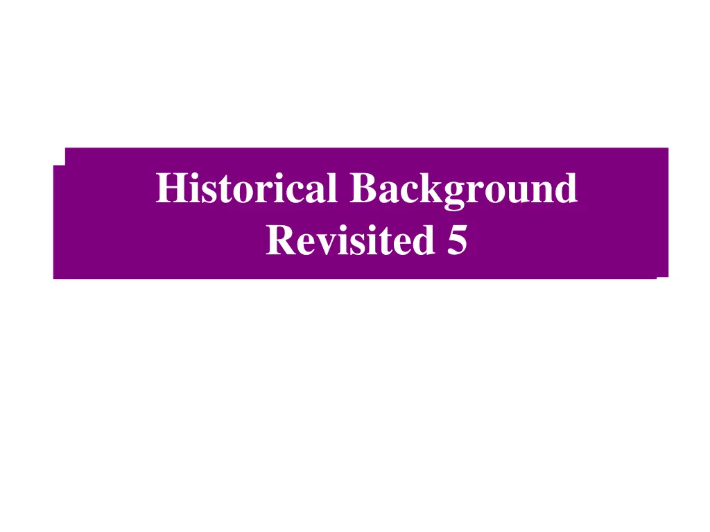 historical background n.w