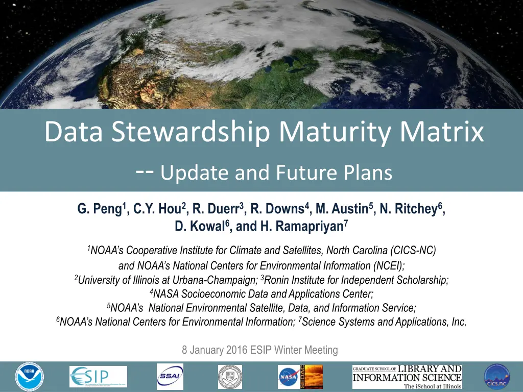 data stewardship maturity matrix update n.w