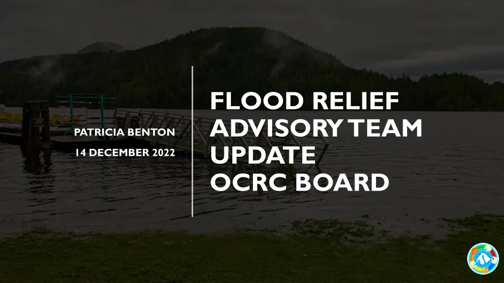 flood relief advisory team update ocrc board n.w