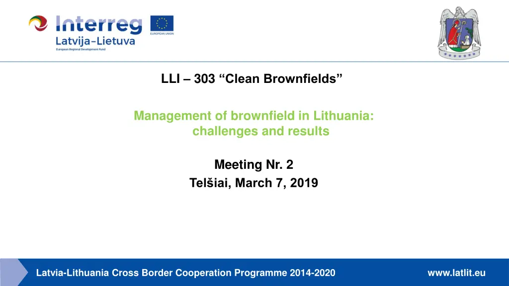 lli 303 clean brownfields n.w