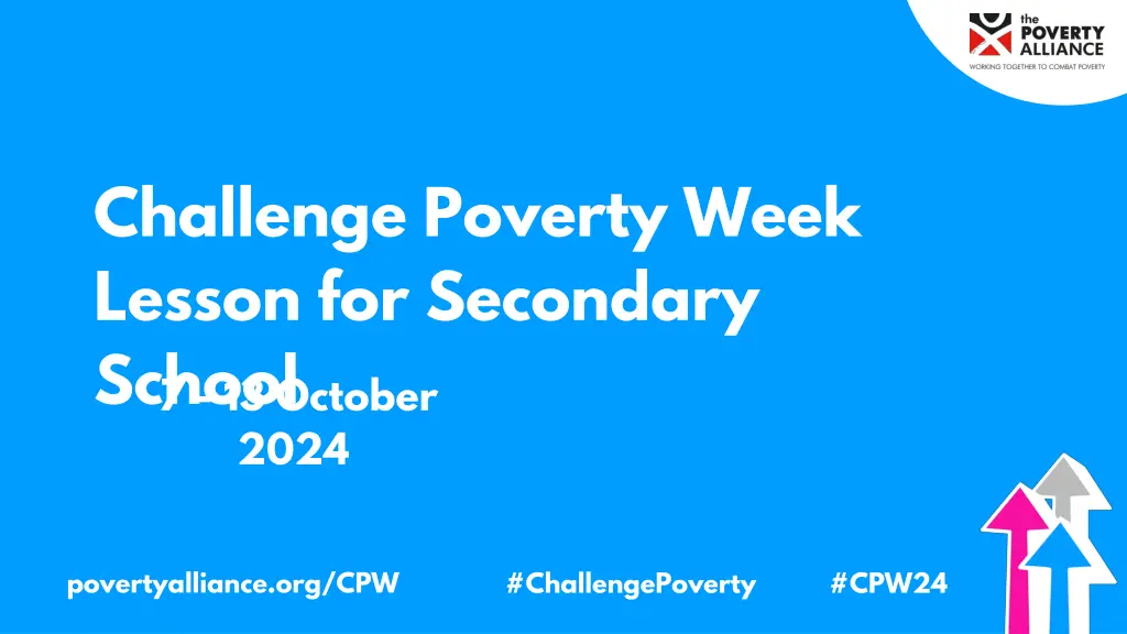 challenge poverty week lesson for secondary n.w