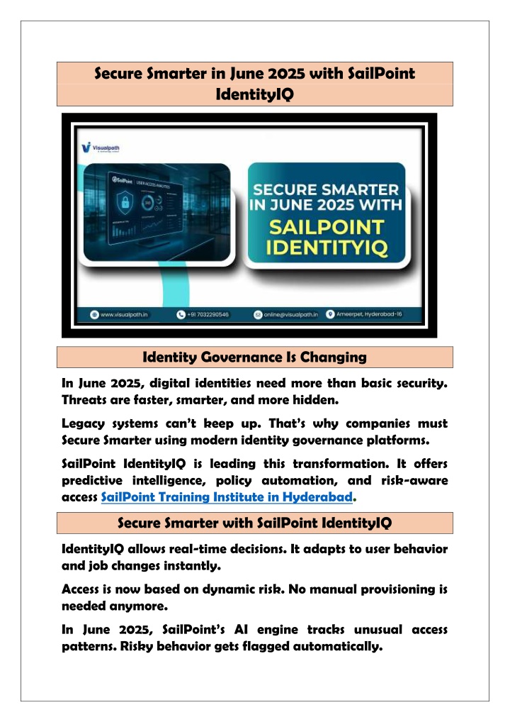 secure smarter in june 2025 with sailpoint n.w