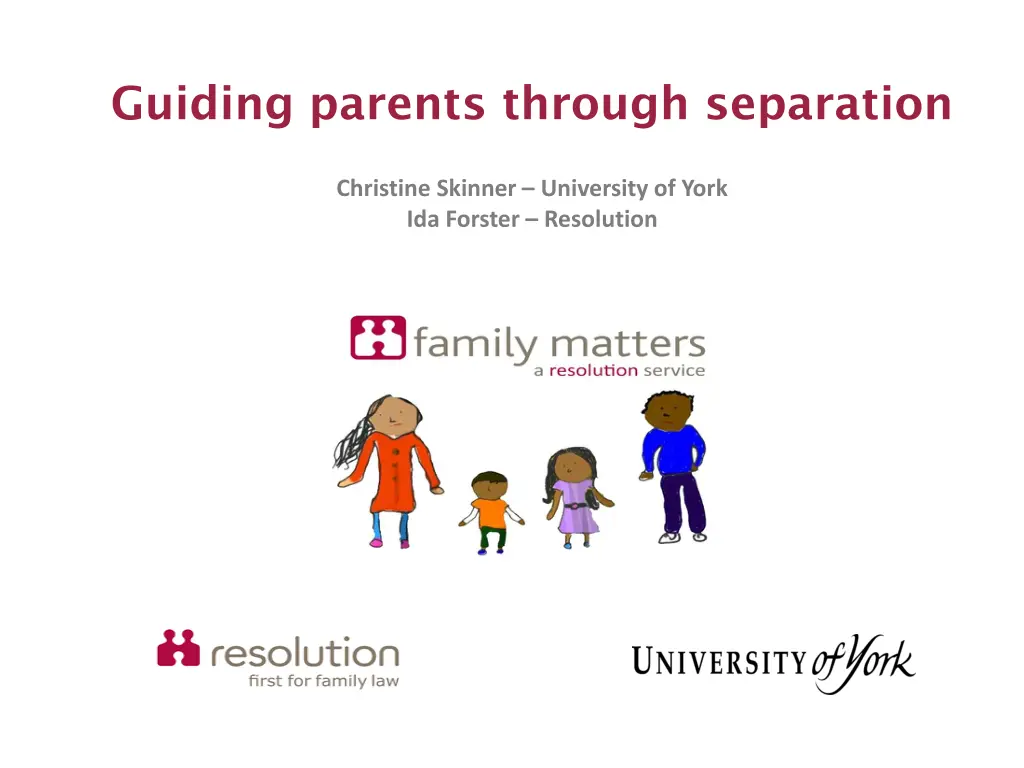 guiding parents through separation n.w