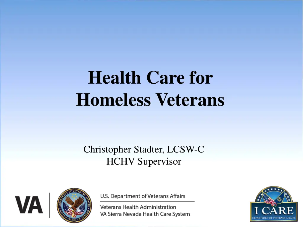 health care for homeless veterans n.w
