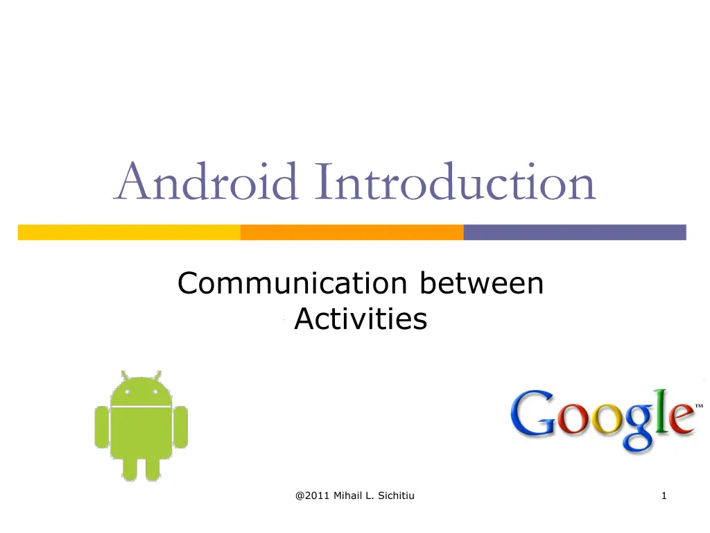 android introduction n.w