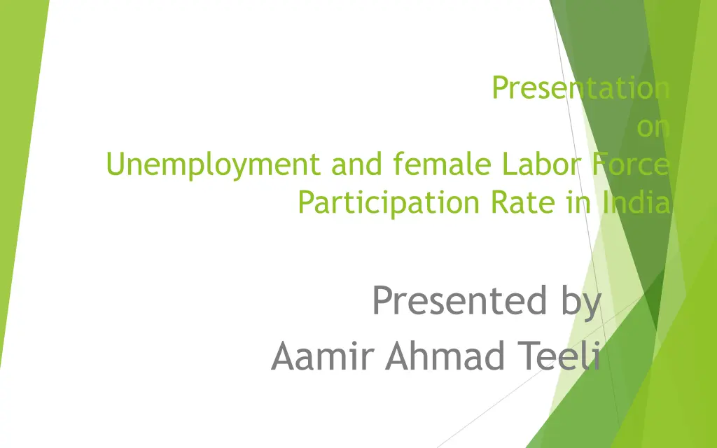 presentation n.w