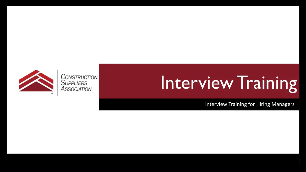 interview training n.w