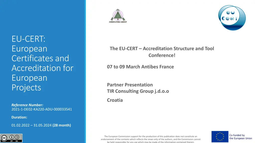 eu cert european certificates and accreditation n.w