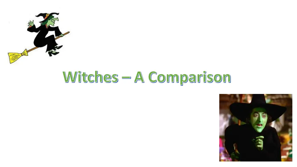 witches a comparison n.w
