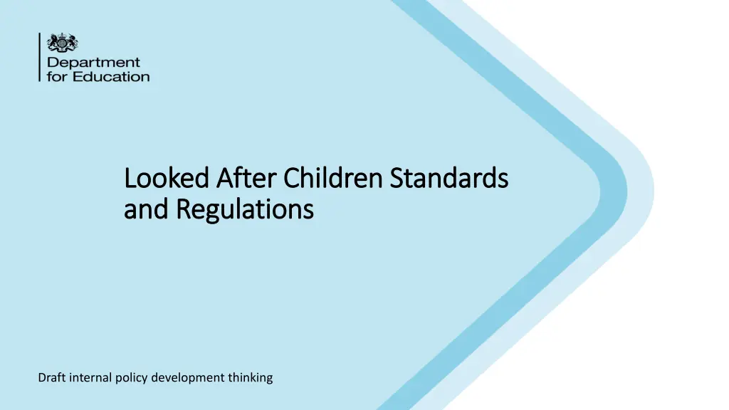 looked after children standards looked after n.w