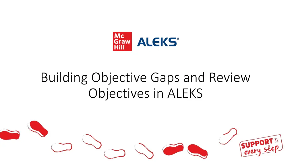 building objective gaps and review objectives n.w