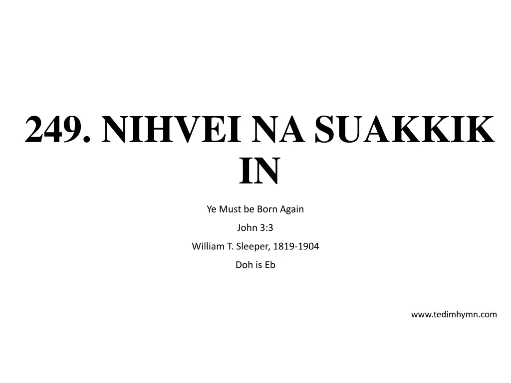 249 nihvei na suakkik in n.w