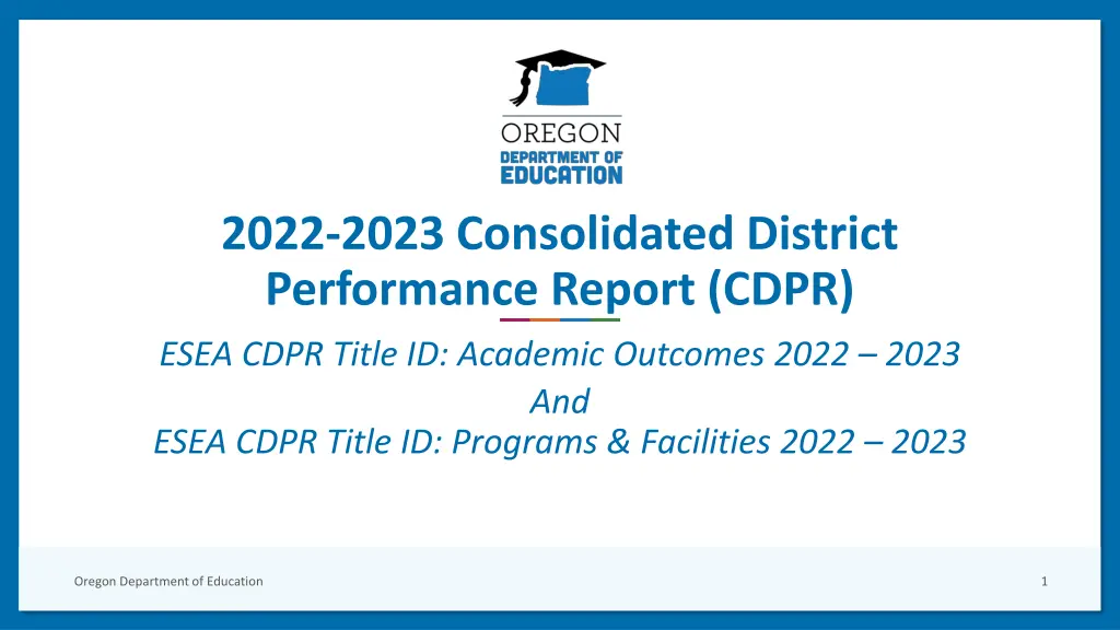 2022 2023 consolidated district performance n.w
