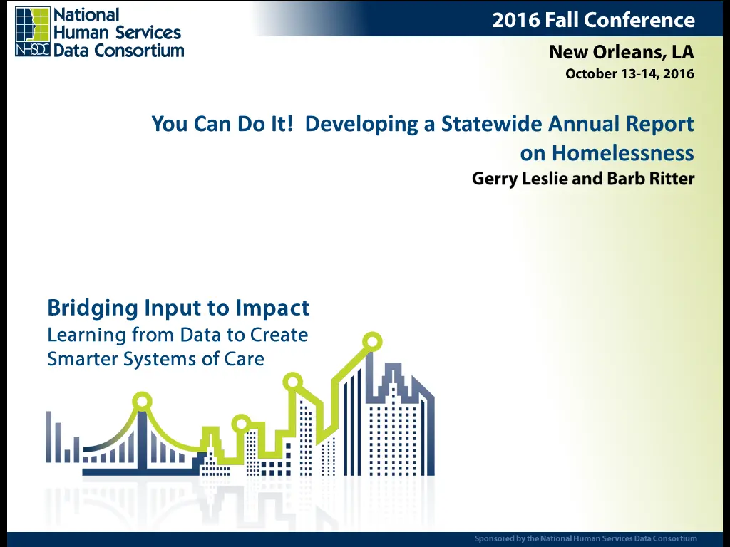 you can do it developing a statewide annual report n.w