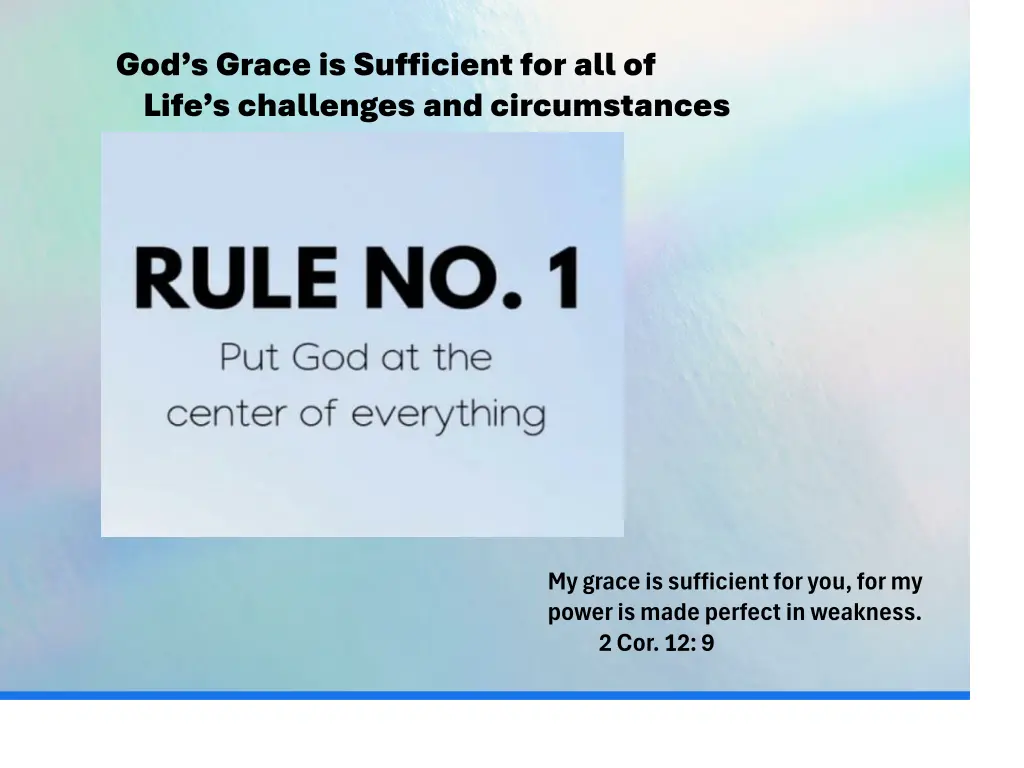 god s grace is sufficient for all of life n.w