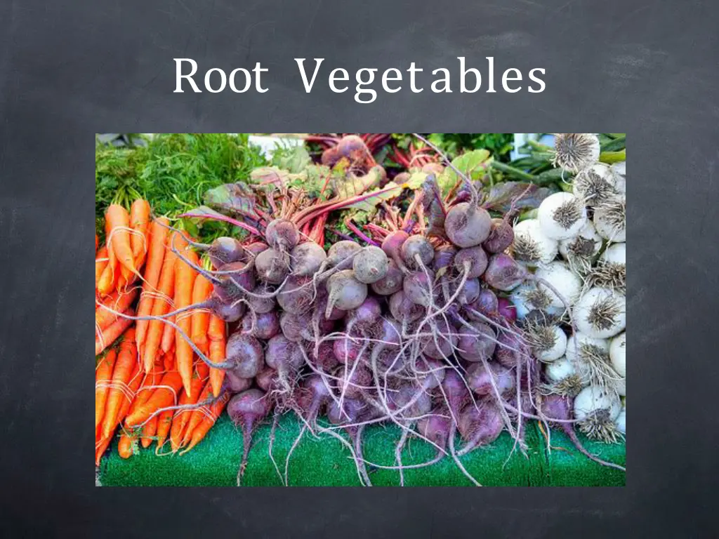 root vegetables n.w