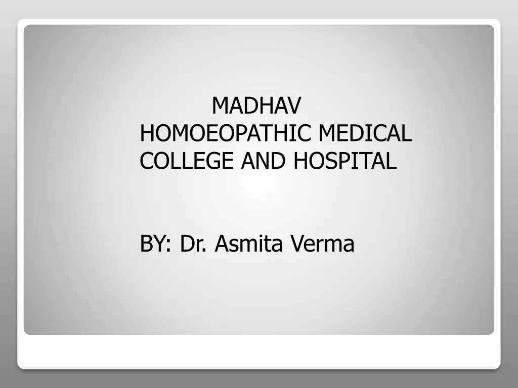 madhav n.w