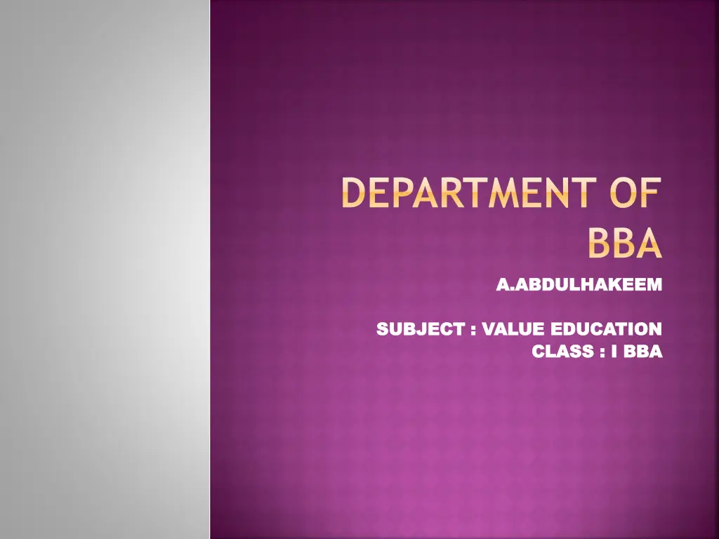 department of n.w